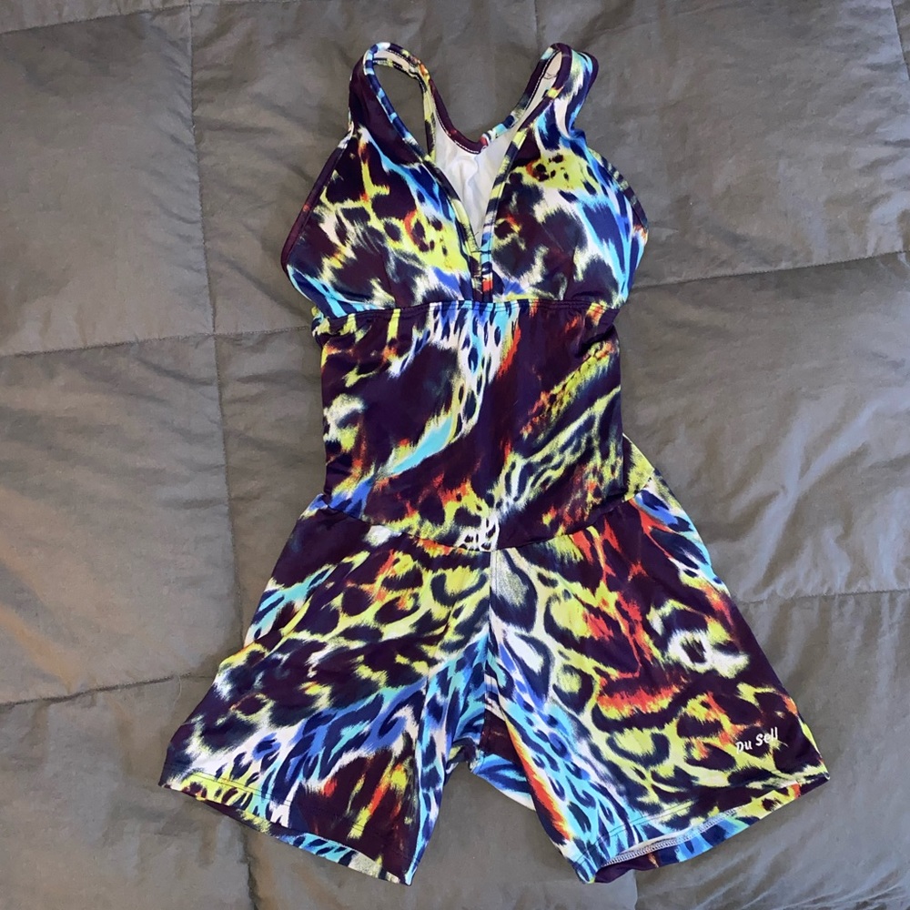 Brazilian open back romper